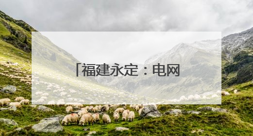 福建永定：电网“强筋健骨” 全力迎峰度夏