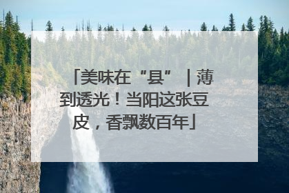 美味在“县”｜薄到透光！当阳这张豆皮，香飘数百年
