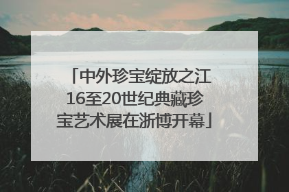 中外珍宝绽放之江 16至20世纪典藏珍宝艺术展在浙博开幕