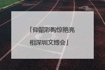 仰韶彩陶惊艳亮相深圳文博会