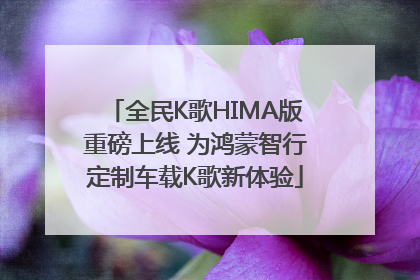 全民K歌HIMA版重磅上线 为鸿蒙智行定制车载K歌新体验