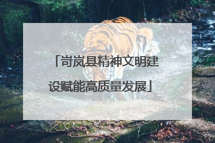 岢岚县精神文明建设赋能高质量发展