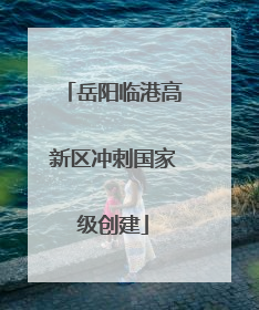 岳阳临港高新区冲刺国家级创建
