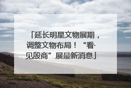 延长明星文物展期，调整文物布局！“看·见殷商”展最新消息