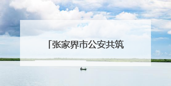 张家界市公安共筑“防洪堤”：向险而行 守护安澜