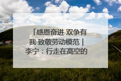 感恩奋进 双争有我·致敬劳动模范｜李宁：行走在高空的“电网卫士”