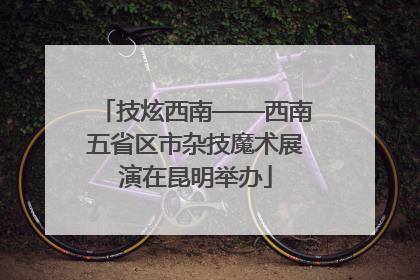 技炫西南——西南五省区市杂技魔术展演在昆明举办