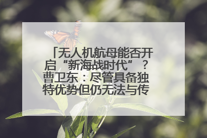 无人机航母能否开启“新海战时代”？曹卫东：尽管具备独特优势但仍无法与传统航母相提并论