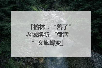 榆林：“落子”老城焕新 “盘活”文旅蝶变