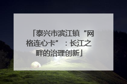 泰兴市滨江镇“网格连心卡”：长江之畔的治理创新