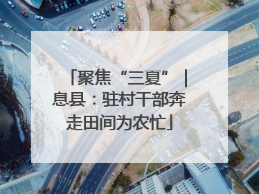 聚焦“三夏”｜息县：驻村干部奔走田间为农忙