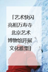 艺术快闪亮相万寿寺 北京艺术博物馆开展文化雅集