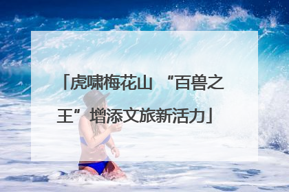虎啸梅花山 “百兽之王”增添文旅新活力