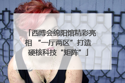 西博会绵阳馆精彩亮相 “一厅两区”打造硬核科技“矩阵”