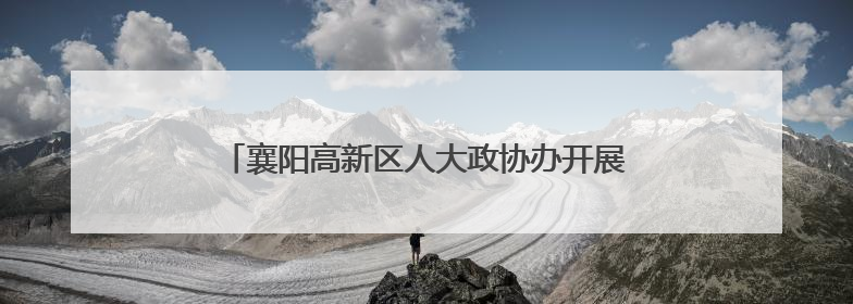 襄阳高新区人大政协办开展魏庄小学“六一”慰问活动