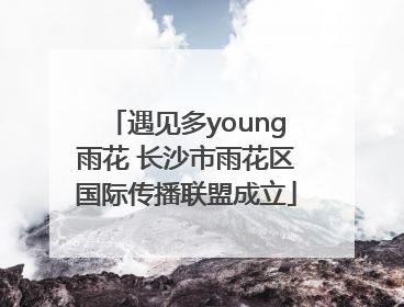 遇见多young雨花 长沙市雨花区国际传播联盟成立
