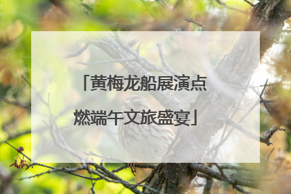 黄梅龙船展演点燃端午文旅盛宴