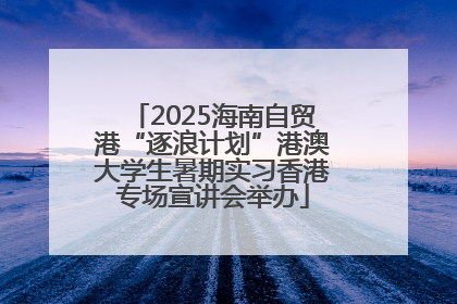 2025海南自贸港“逐浪计划”港澳大学生暑期实习香港专场宣讲会举办