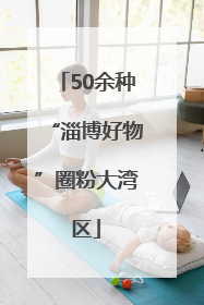 50余种“淄博好物”圈粉大湾区
