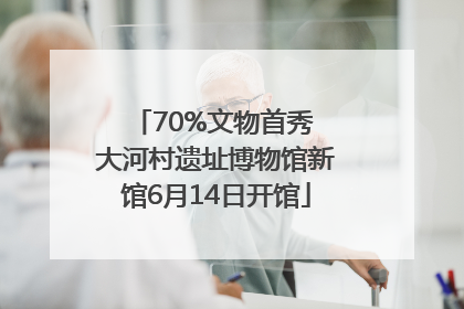 70%文物首秀 大河村遗址博物馆新馆6月14日开馆